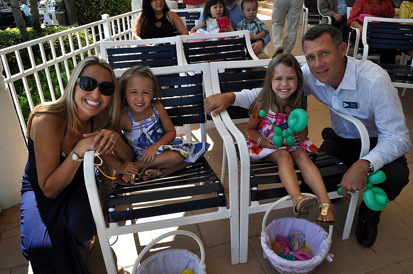 Rene and Patrick DiPinto with their daughters Abby, 3, and Samantha, 5.