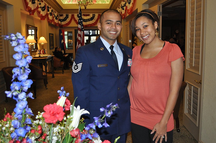 TSgt. Kelvin Ignacio and his wife, Shawnta