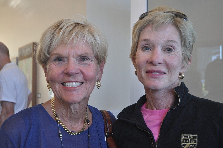 Marilyn Huseby and Cathy Goshorn