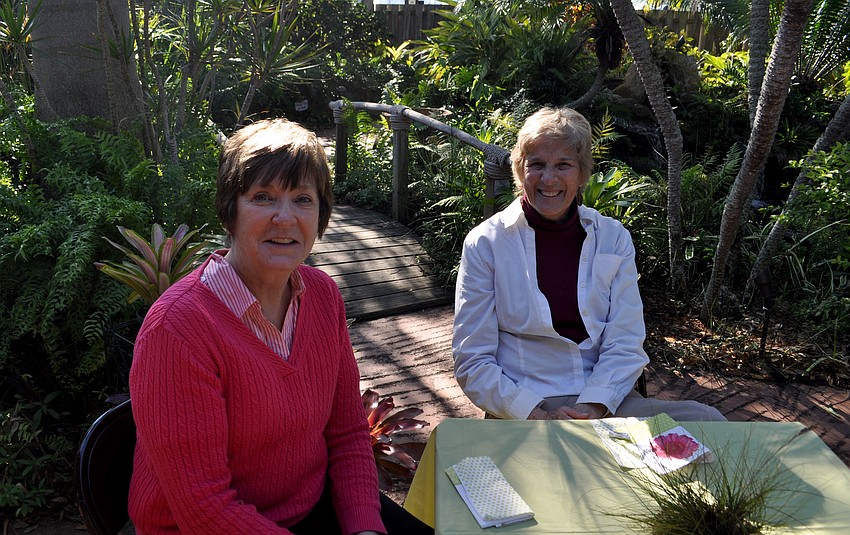 Mary Marquis and Annette Lindell