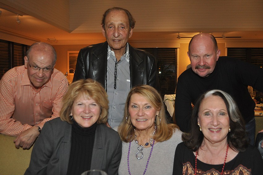 Jo and Stan Rutstein with Lisa Bezner and Vincent DiSimone, and Marilyn and Douglas Crossan at the Longboat Key Club