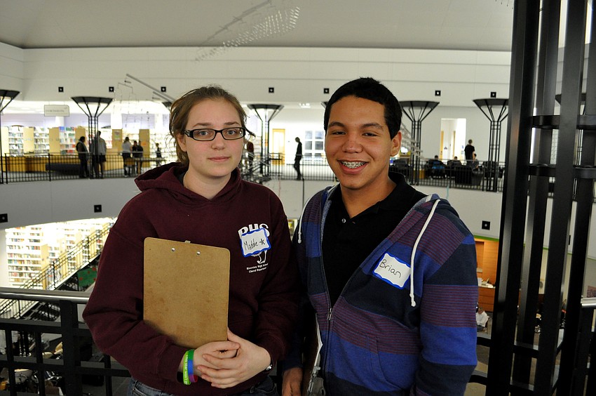 Madeline Riley and Brian Martinez