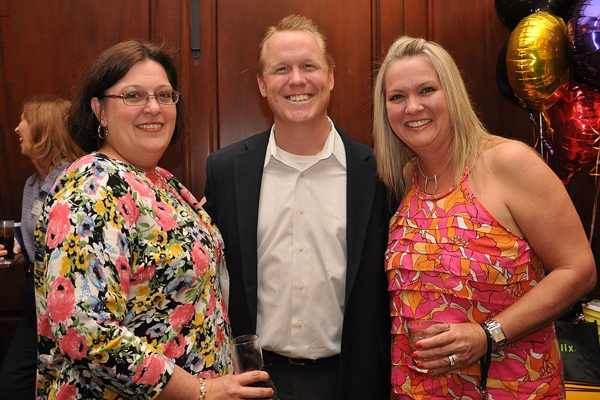 Bobbi Larson with Todd and Cyndi Pokrywa