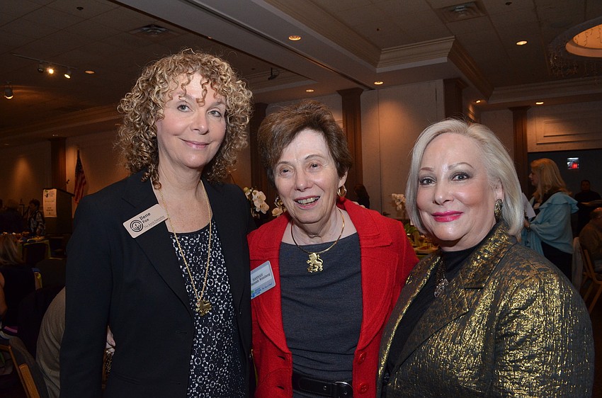 Ilene Fox, Hannah Weinberg and Susi Steenbarger