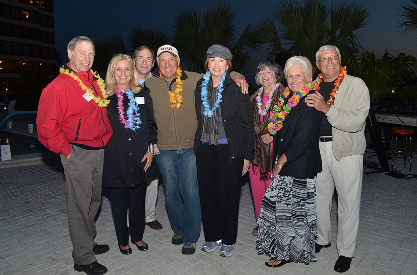 Dale and Michele Perleman, Lee Silverman, Joe and Andrea Abraham, Judy Silverman and Carol and Bill Branscomb