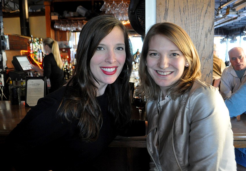 Julia Siska and Amanda Knorr