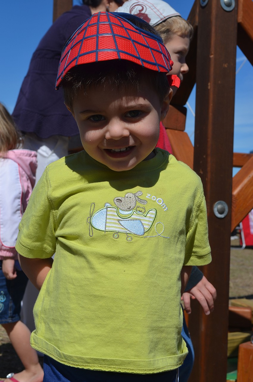 Landon Ray, 2, came to Childrenâ€™s Day at Philippi Estate Park.