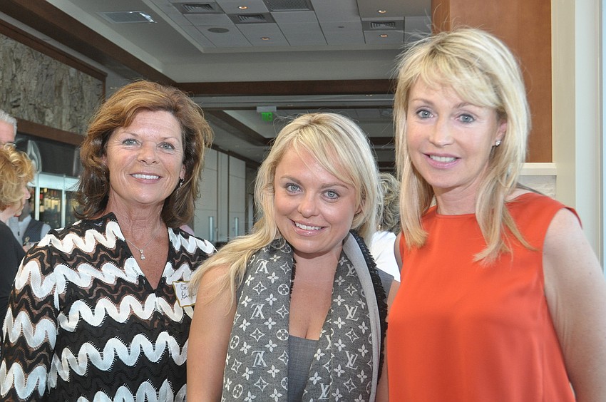 Carol Gibson, Lucretia Tuffile and Connie Schey