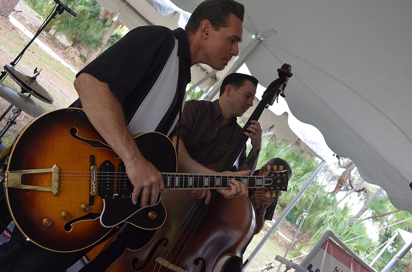 Doug Deming and the Jewel Tones provided entertainment