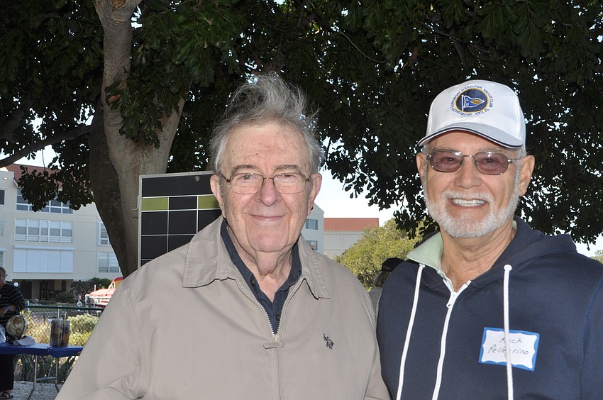 Milton Harr with Rich Pellegrino