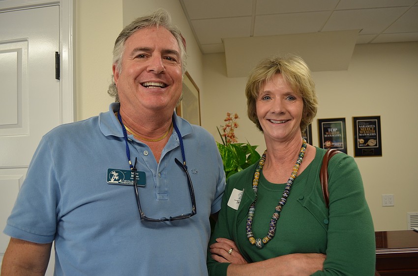 Marc Blum and Tess Herschman