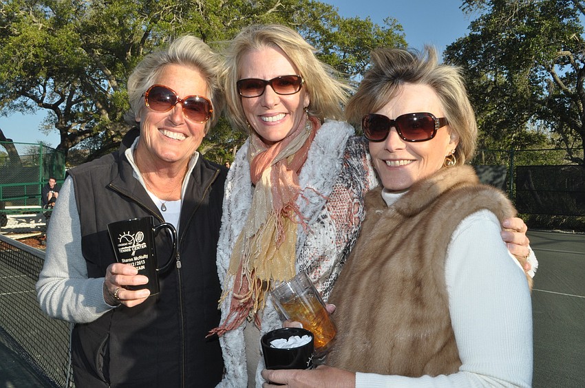Sharon McNulty, Kim Lawrence and Sunny McGrath