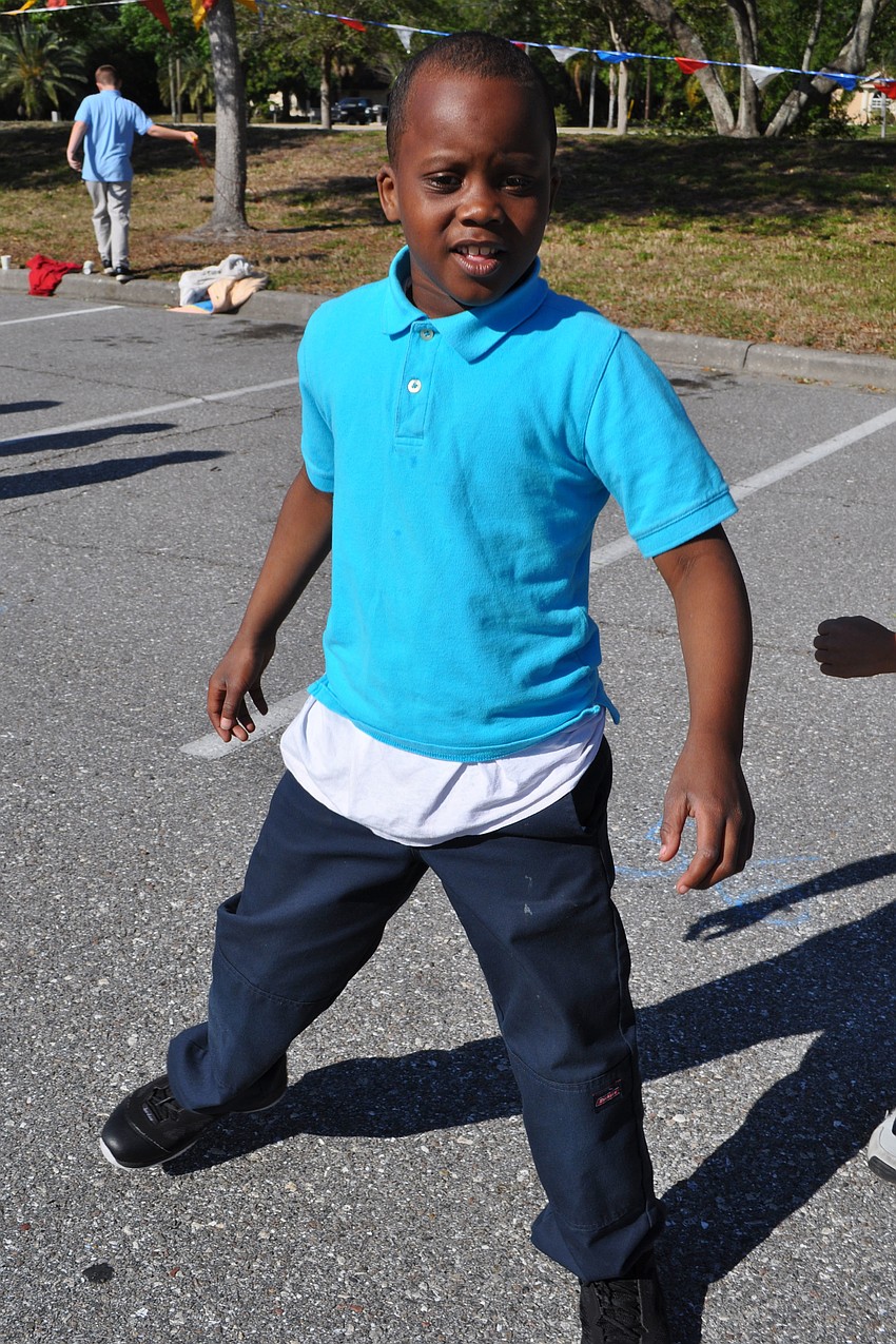 Nathaniel Young danced the 