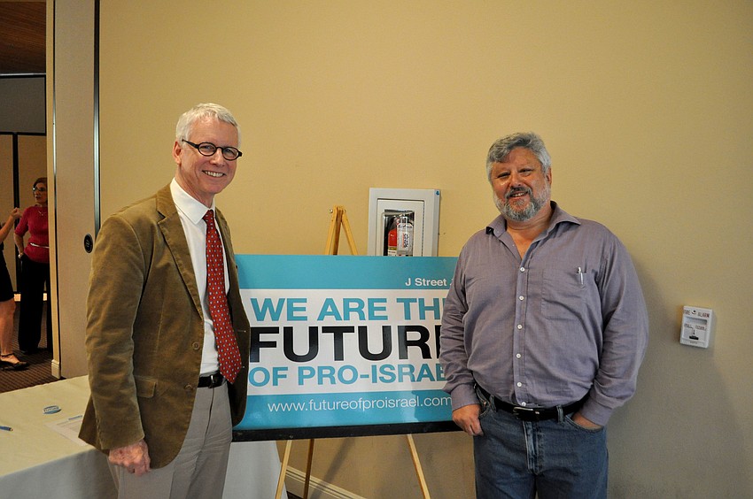 Rabbi Geoff Huntting and Gershon Baskin