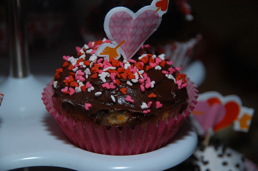 Guests bent the rules a little bit, bringing cupcakes and lemon squares along with cookies.