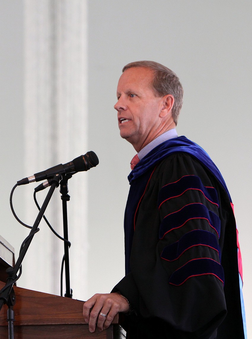 Frank Brogan, Chancellor, State University System of Florida, gave the remarks.