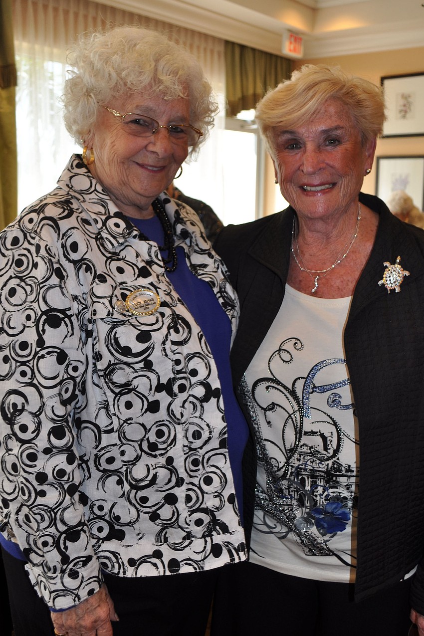 Lucy Athas and Patty Monson