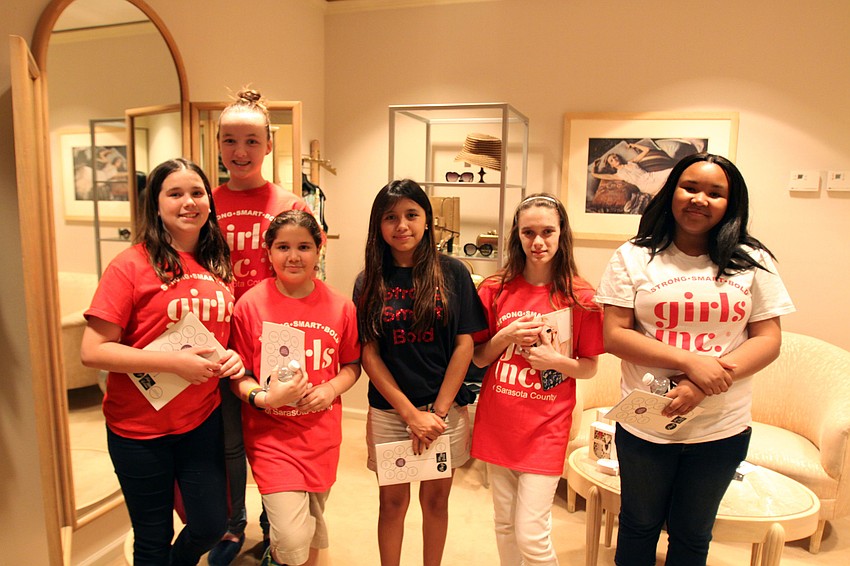 The girls had fun becoming members of the Fifth Avenue Club.