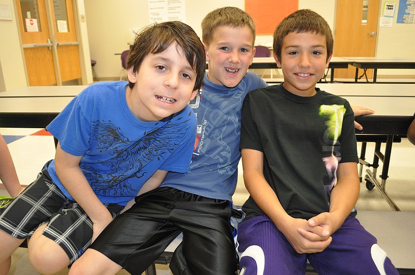 Gannon Dasilva, Oliver Grimond and Josiah Lozada