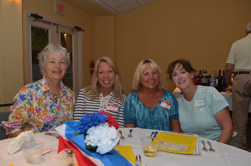 Harma Ritter, Ruth Thompson, Beth Kemp and Elizabeth Bonovitz