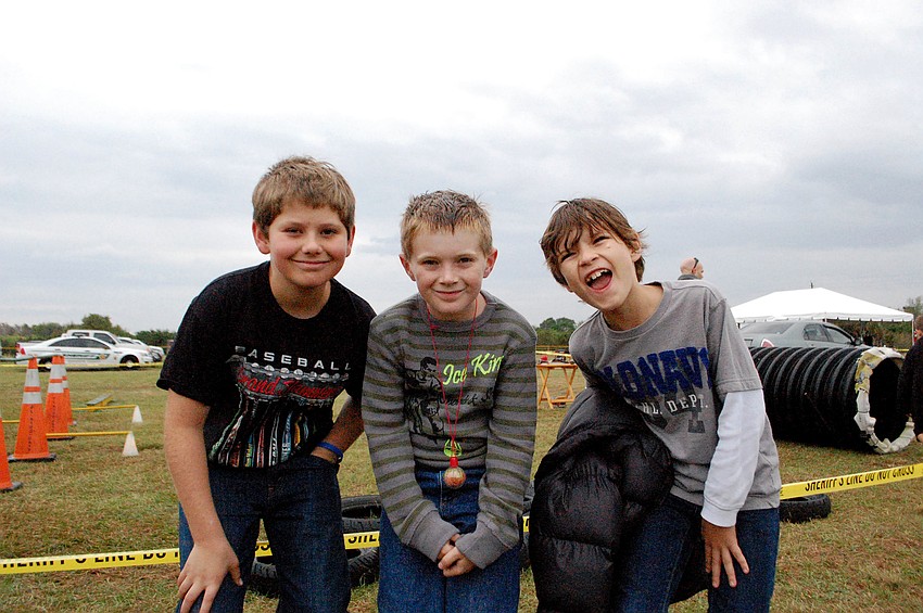 Jonathan Mandia, Shepard Condon and Enzo Ramirez