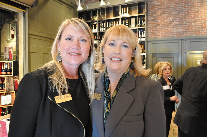 Diana Riser and Kelley Lavin