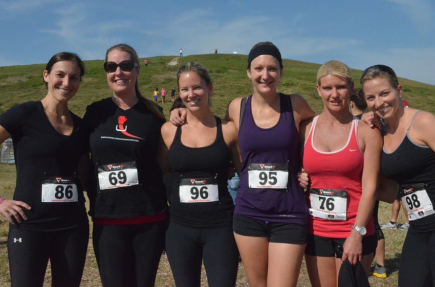 Helen Borhaidan, Marisha Coleman, Krystal Robinson, Suzi Oman, Lisa Roberts and Jennifer Wales