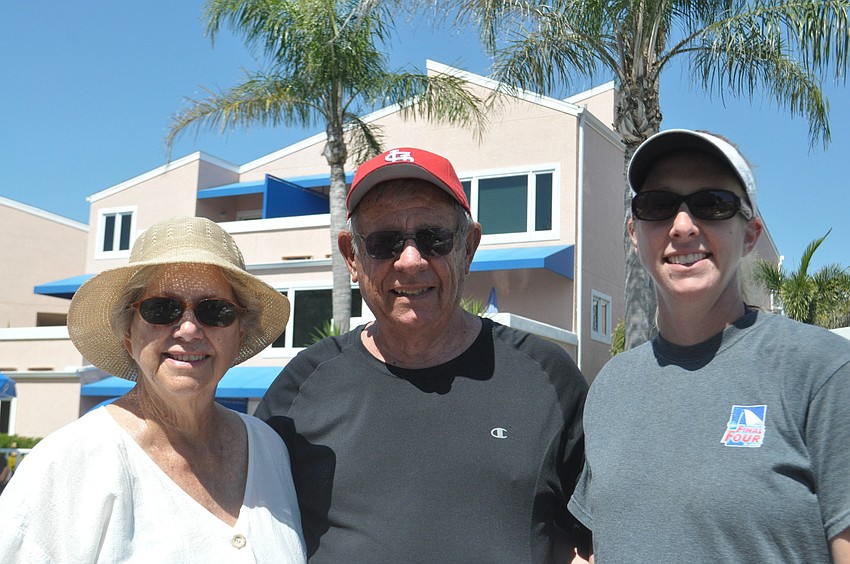 Kala, William and Debbie Eydman