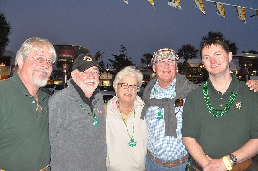 Larry Jacobs, Peter Quinn, Mary and Bill Sanders and Brian States