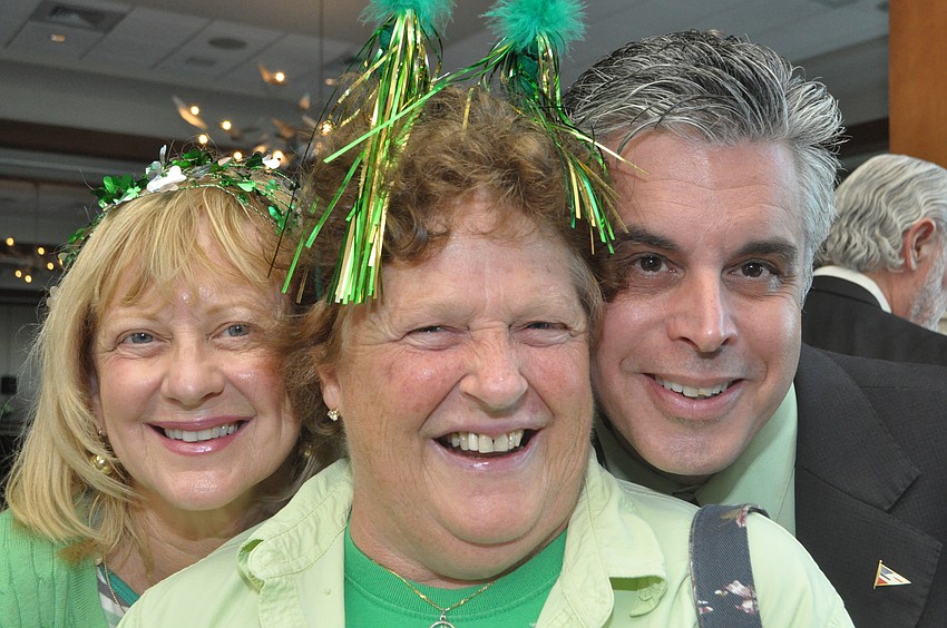 Mari Zevin, Marlene Buckler and Joseph Toscano