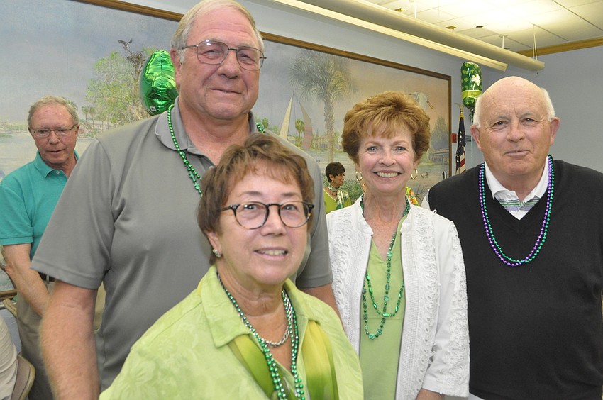Rick and Pat Jakle with Sue and Paul McDonough