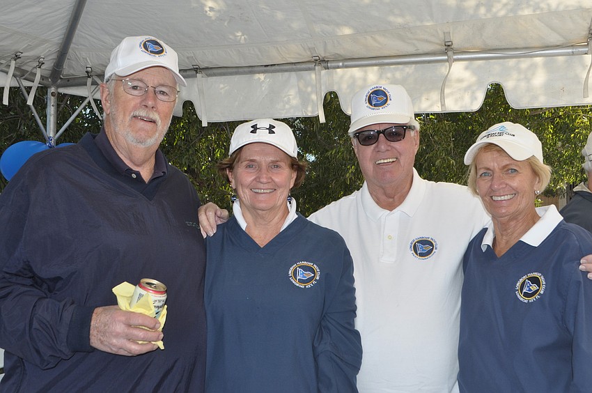 John and Donna Greer with Ed and Jan Davin