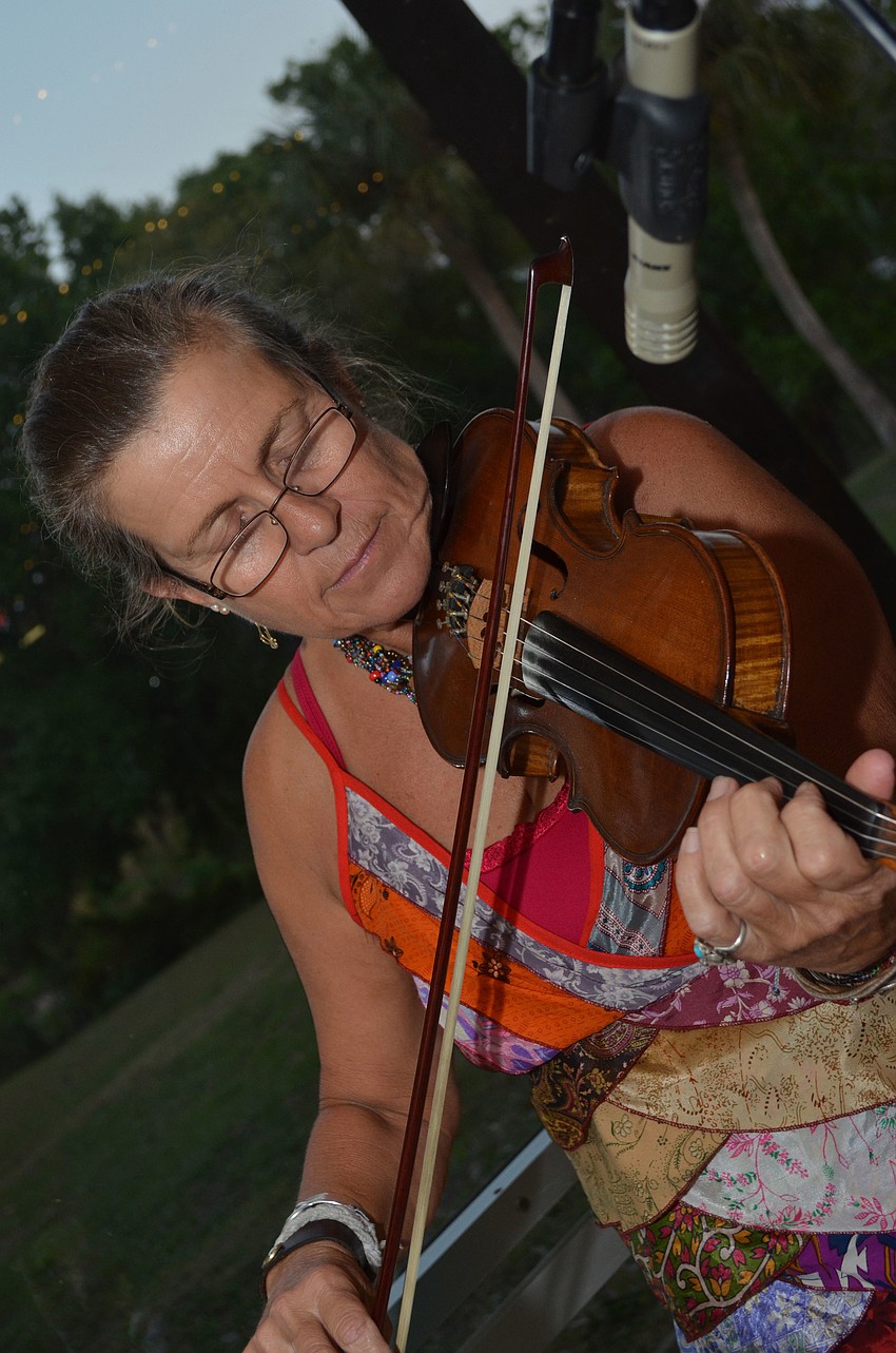 Sharon Hartman has been playing for more than 40 years. v