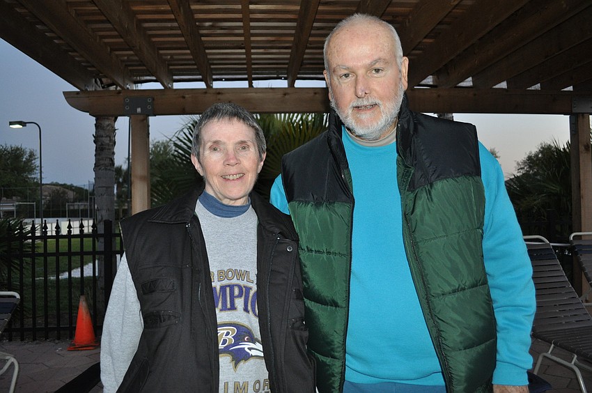 Barbara and Gene Avlenbach attend the movie event every year.