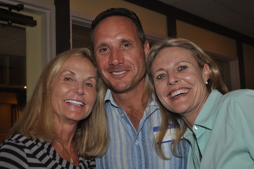 Helen and Jim Smith with Dominique Kohlenberger