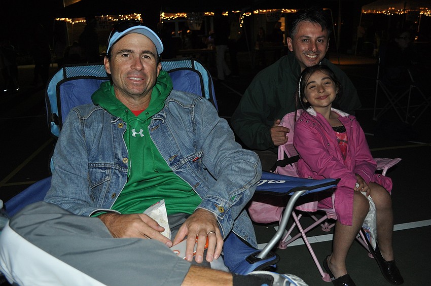 Ricardo Diaz with Mauricio and Sophia Hadad