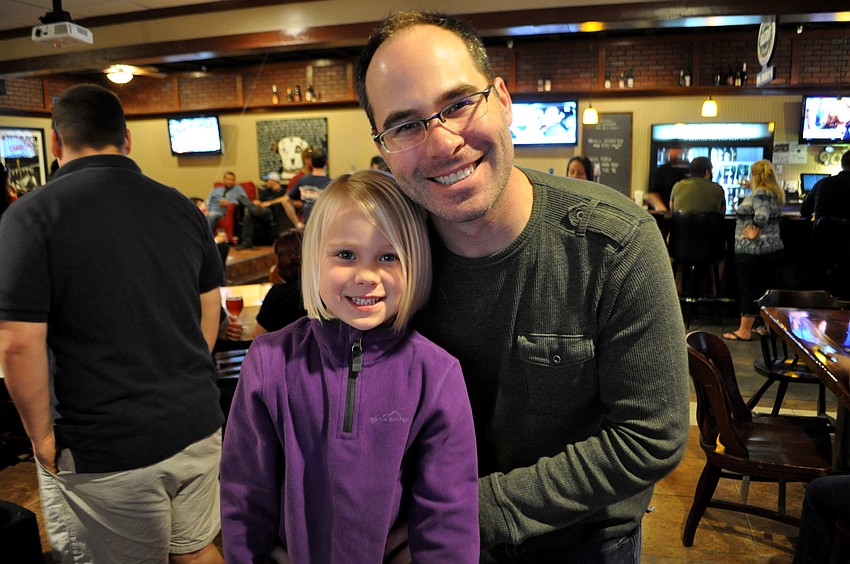 Chris Reiter and his daughter, Lainey