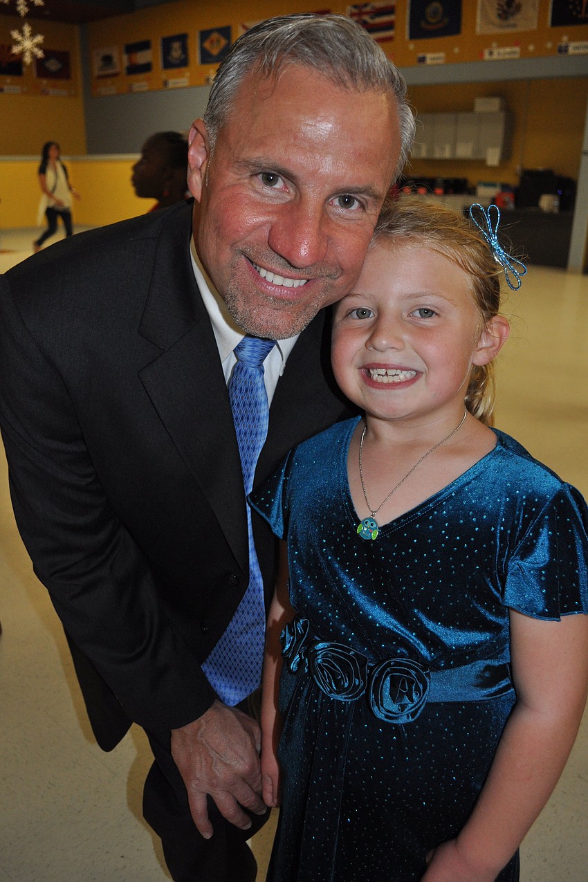 Frank Graczyk and his daughter Joanna, 6, loved their first father/daughter dance.