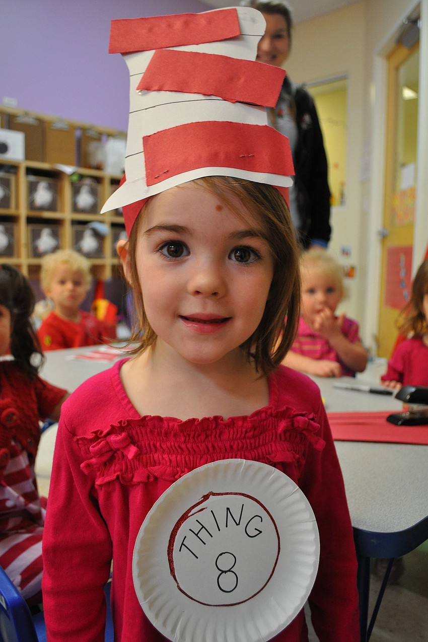 Alexandra Mahiquez, 2, looks adorable in her outfit.