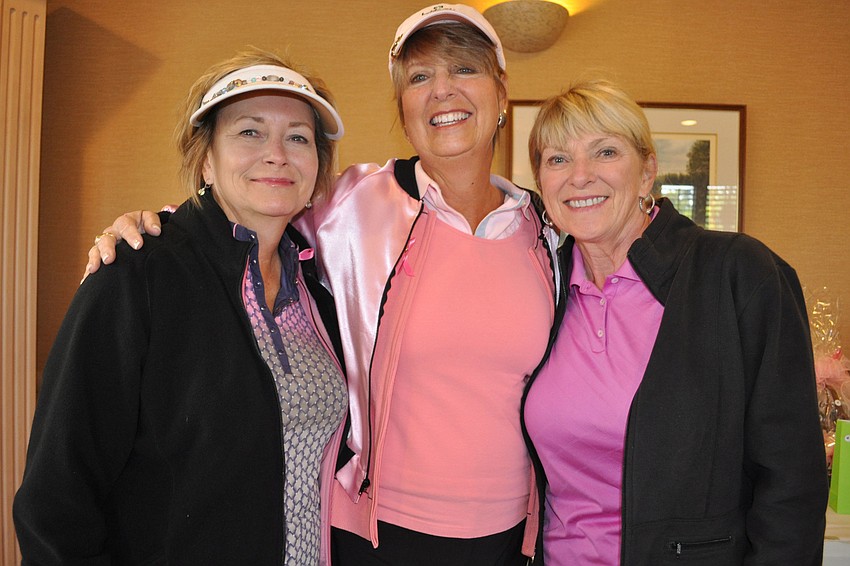 Linda Jones, Gail Zinn and Pauline Gill