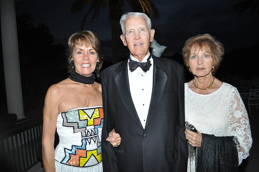 Jane Crombeen with Paul and Judy Mitchell