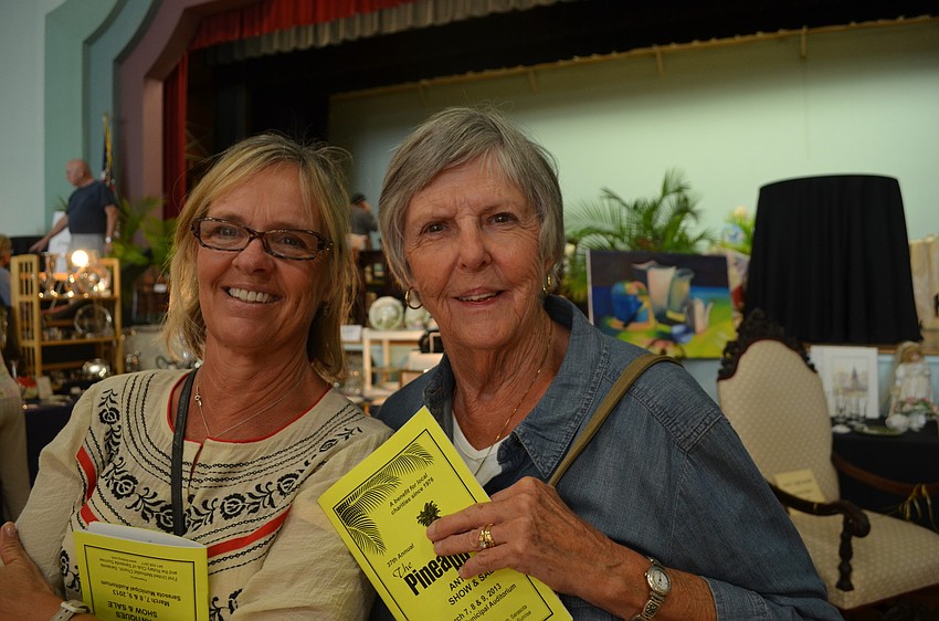 Sally Whalen and her mother Betty Brisbay