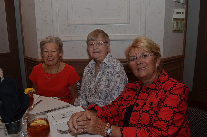 Mary Steere, Joan Muldoon and Nancy Augsburger