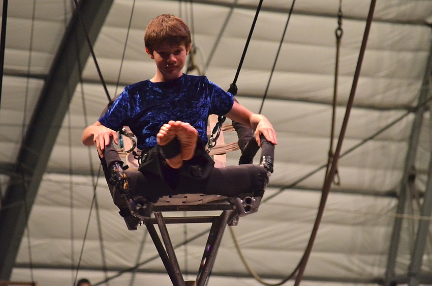 Jacob Swe on teeterboard