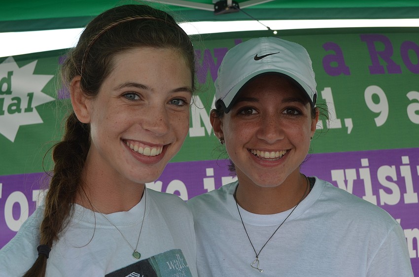 Sarasota Scullers rowers Natalie Schulte and Sammy Robbins