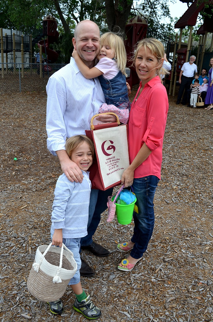 Timothy and Alexandra Hearon with their children, Nathaniel and Justine Marie