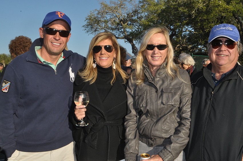 Mark Schlobach, Kathy Anthony and Barbara and Tom Jendrysik