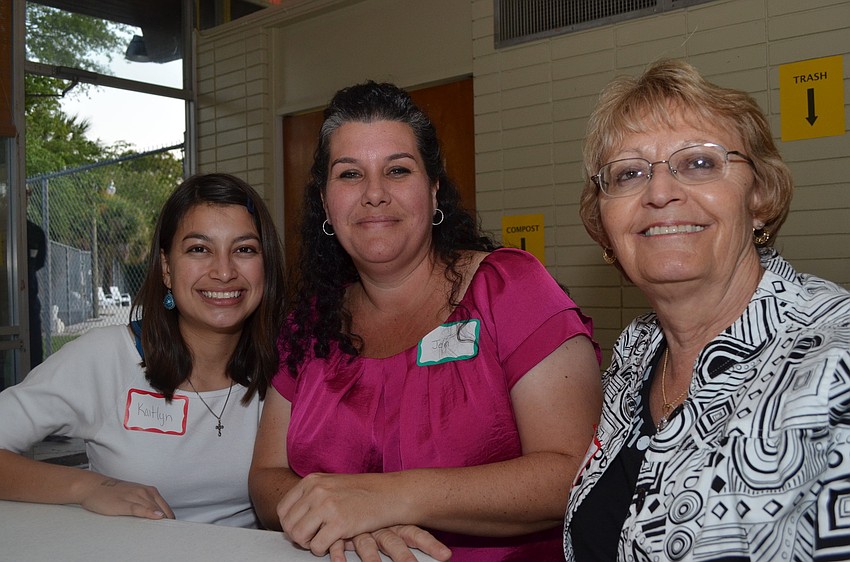 Kailyn Evans, Jennifer Dodson and Elaine Evans