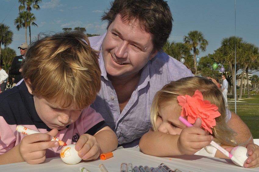 Henry, 5, T.J., and Willa Donovan, 3