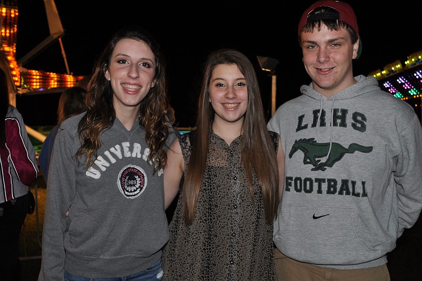 Sydney Anderson and Ariel Racioppi, of Lakewood Ranch High School, were joined by Nolan Middle School student Hayden Price.